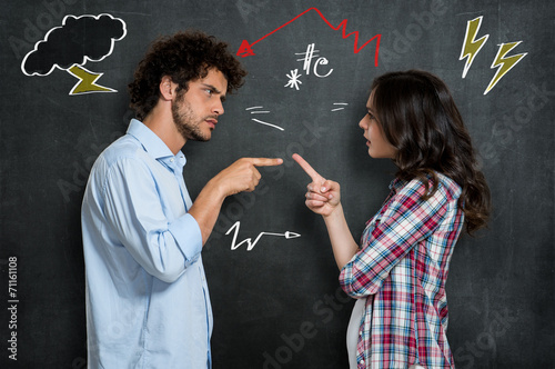 Couple Having Argument