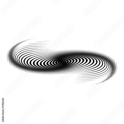Design monochrome swirl motion background