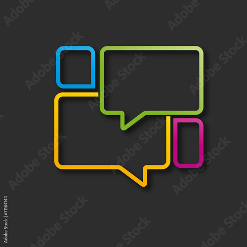 bulle dialogue-communication-contact