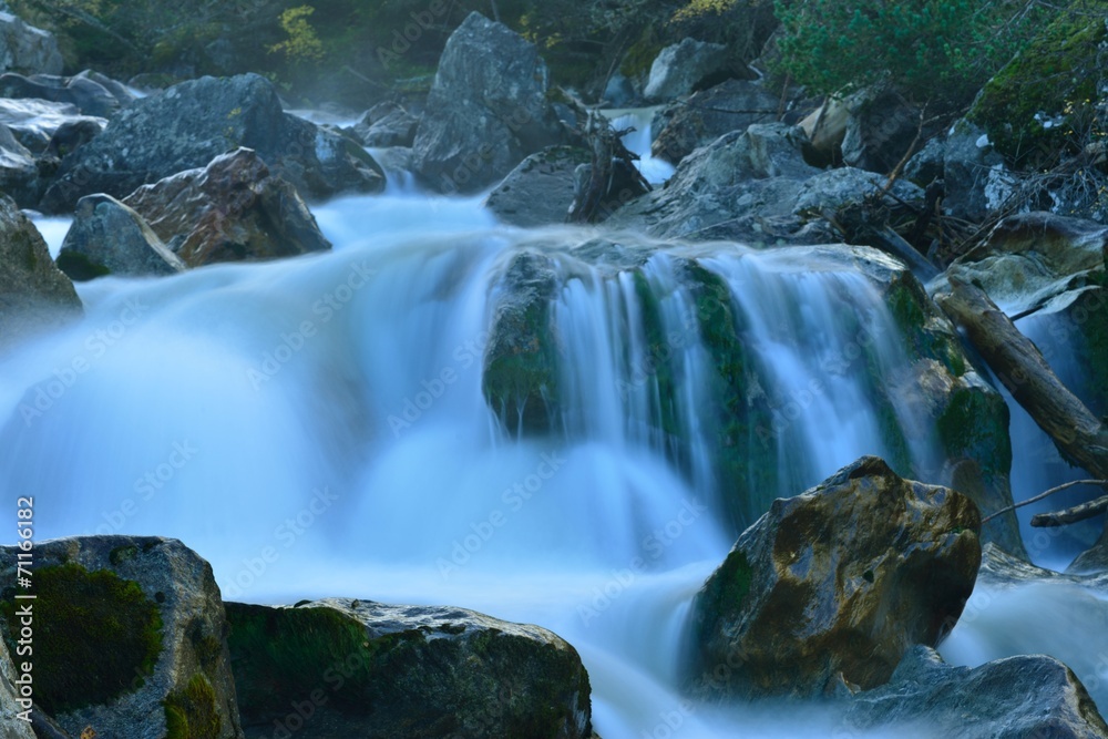 Fototapeta premium Stormy river