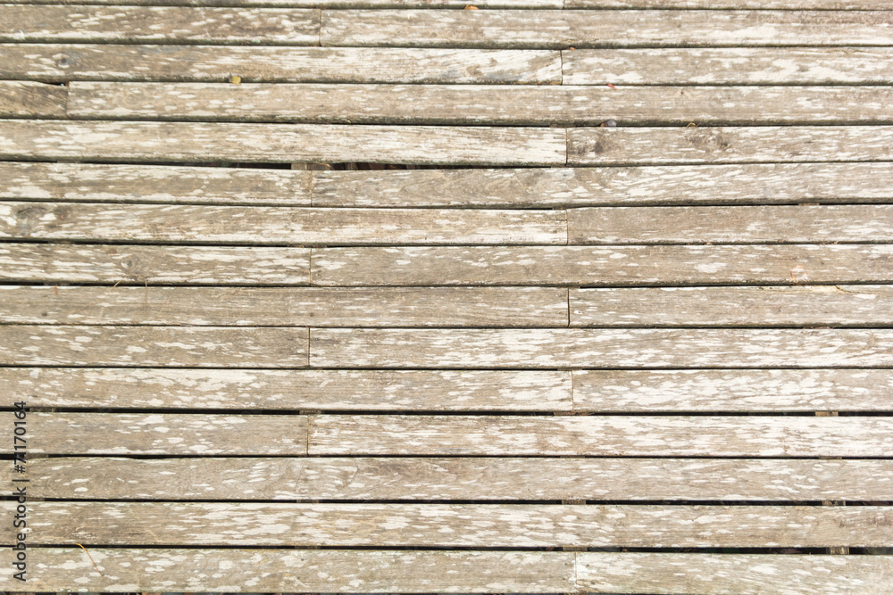 Fototapeta premium Pale wooden planks floor