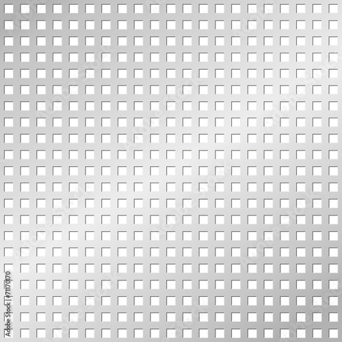 Perforated metal plate, seamless tileable