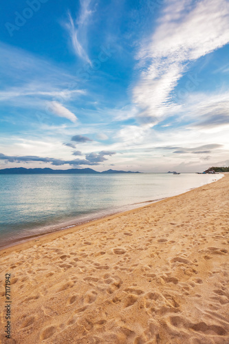 Evening at the beach