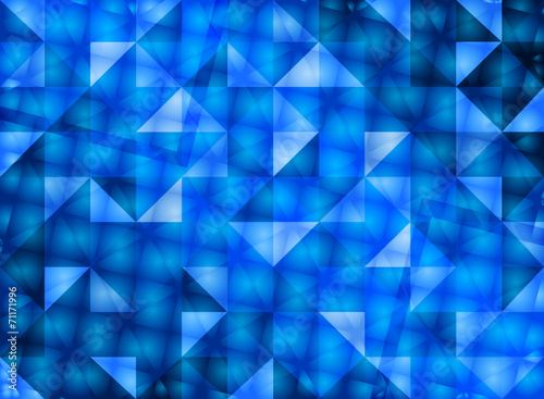 dark blue reflection abstract background
