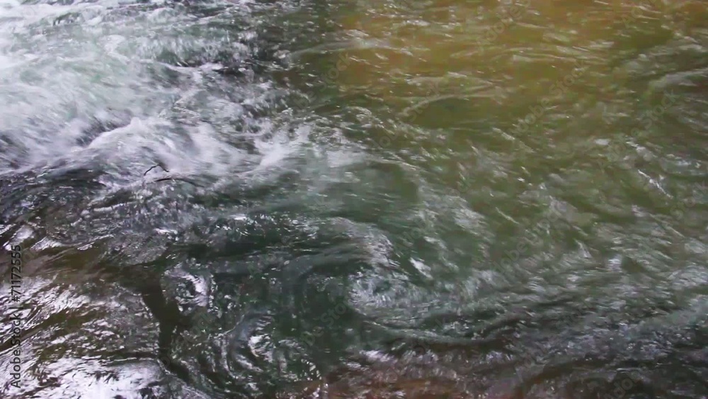 Stream of Waterfall and maelstrom Stream of Waterfall and maelstrom