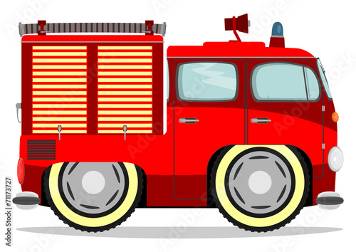 Funny firetruck.