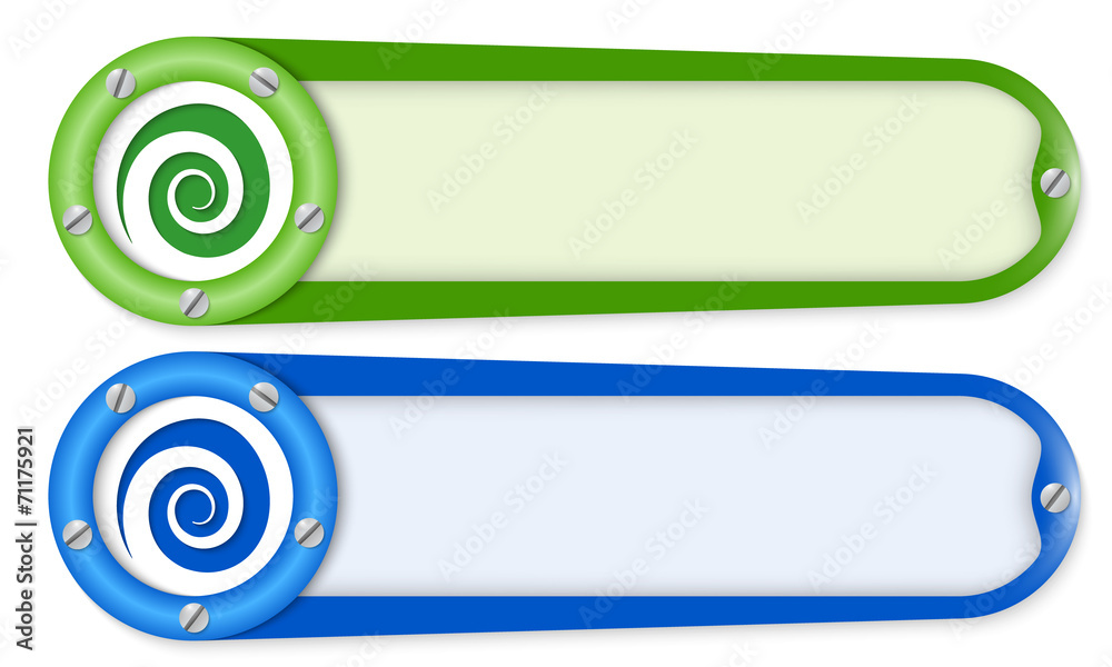 set of two buttons with screws and spiral set of two buttons with screws and spiral