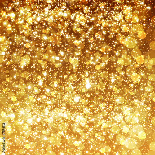 Festive Christmas and New Year bokeh background
