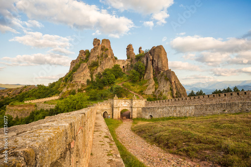 Belogradchik fortress entrance and the rocks