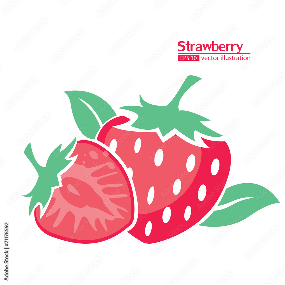 strawberry illustrator vector strawberry illustrator vector