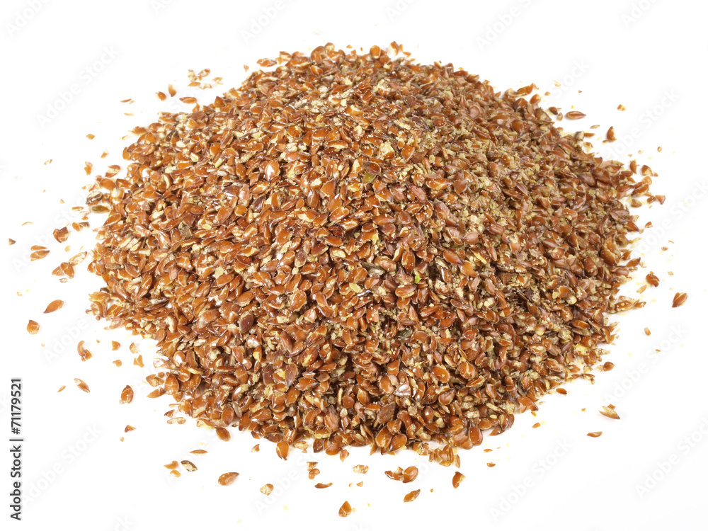 Leinsamen geschrotet Leinsamen geschrotet