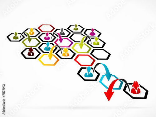Restructuring concept illustration