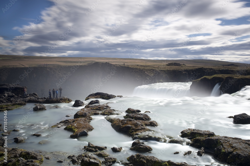 Obraz premium Godafoss waterfall in Iceland