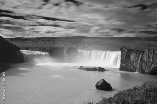 Godafoss waterfall in Iceland