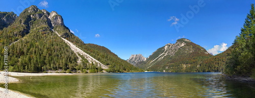 Panorama Lago del Predil / Friaul / Italien