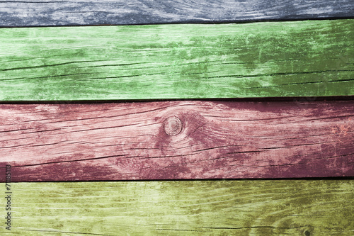 Colorful wooden texture