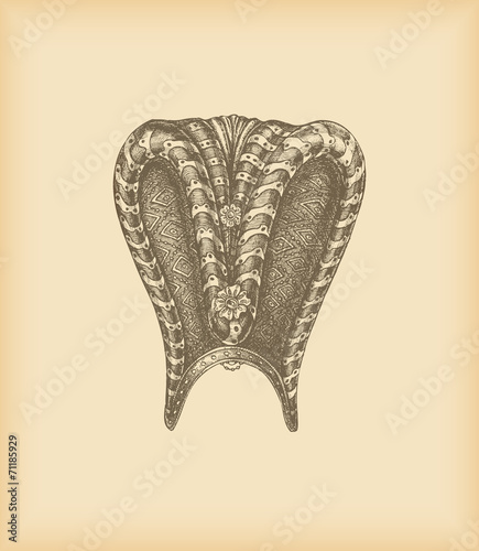Middle Ages hennin -headdress