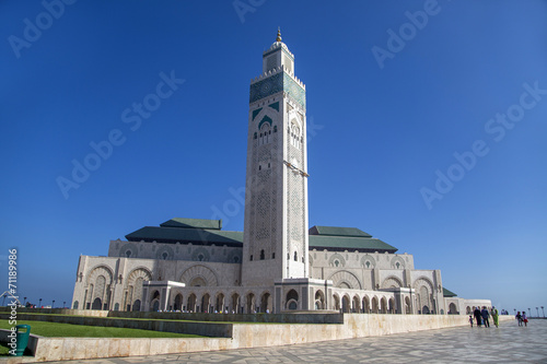 Mosque Hassan II in Casablanca, Morocco