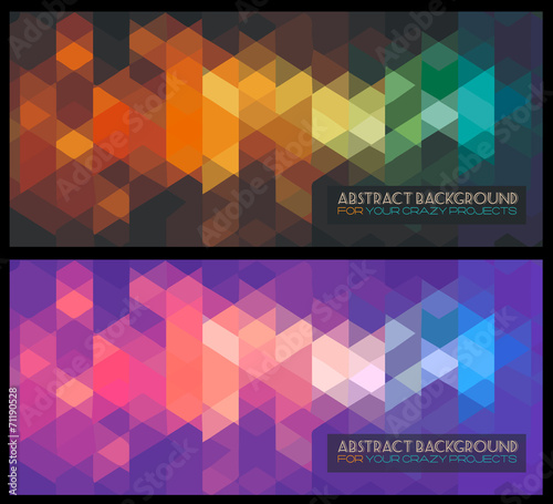 Disco club flyer template with retro hipster style