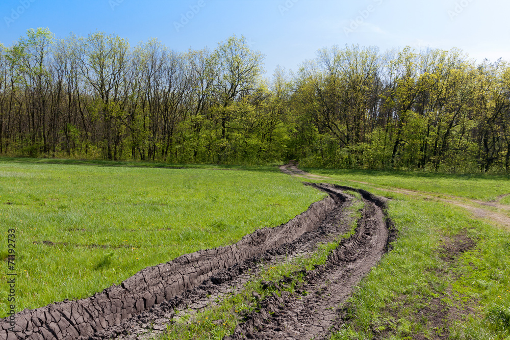 dirt road