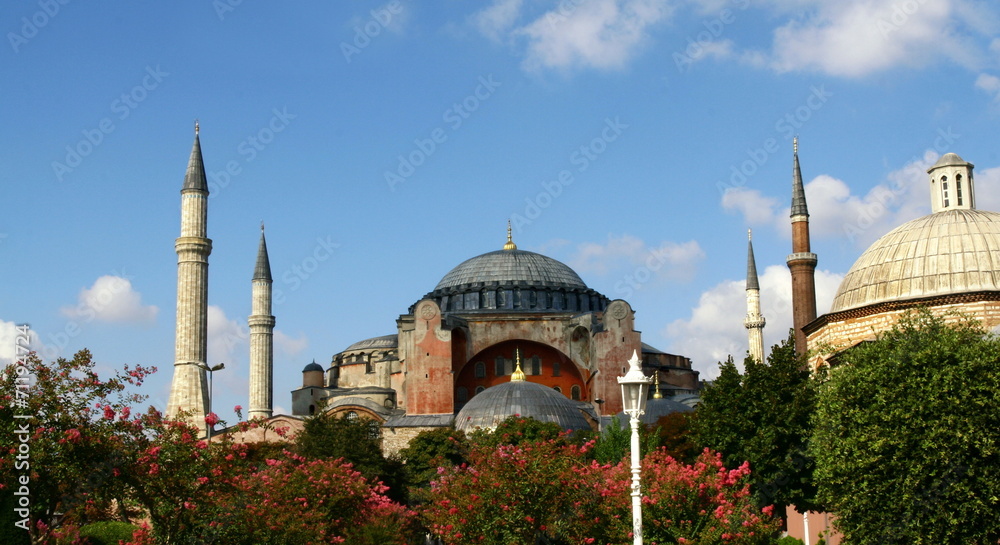 Hagia sophia in Istanbul,Turkey