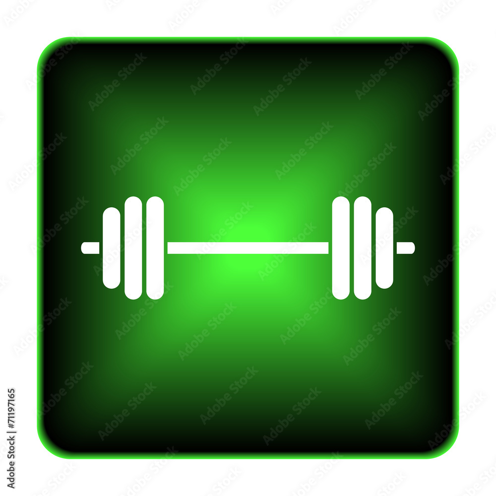 Obraz premium Weightlifting icon