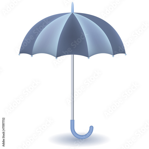Opened umbrella