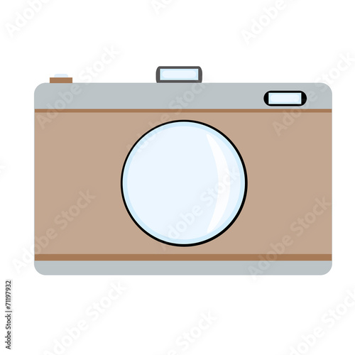 photo camera isolated