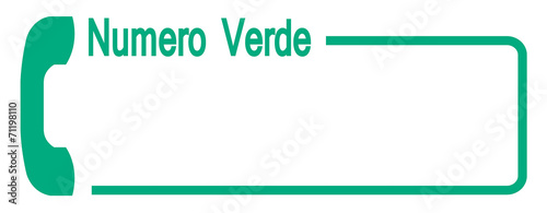 Numero verde