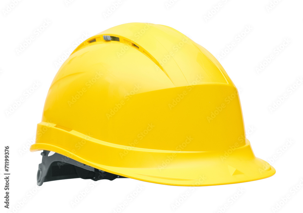 Fototapeta premium Yellow safety helmet