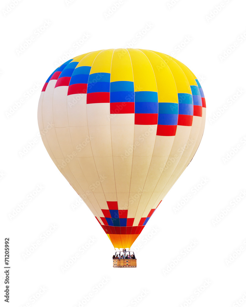 Naklejka premium Hot air balloon