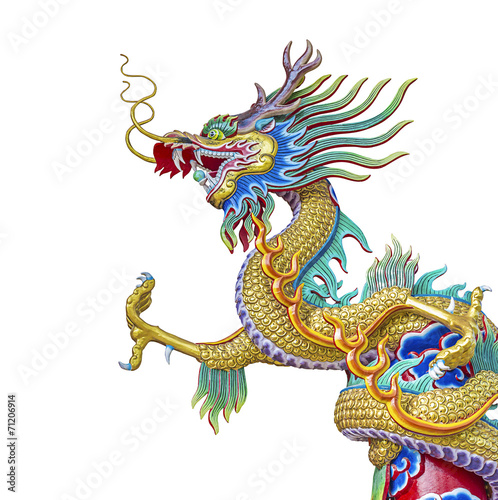  Chinese dragon statue