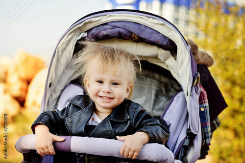 baby in stroller