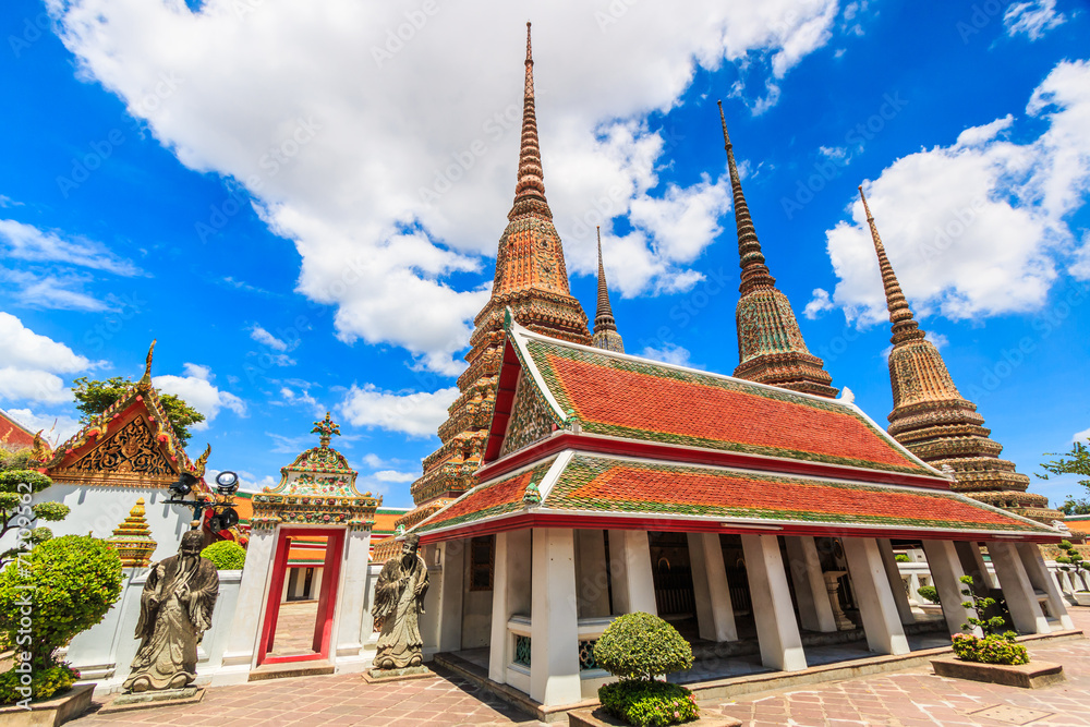 Wat Pho in Bangkok of Thailand