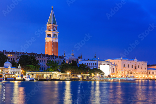 Venice at twilight, Italy