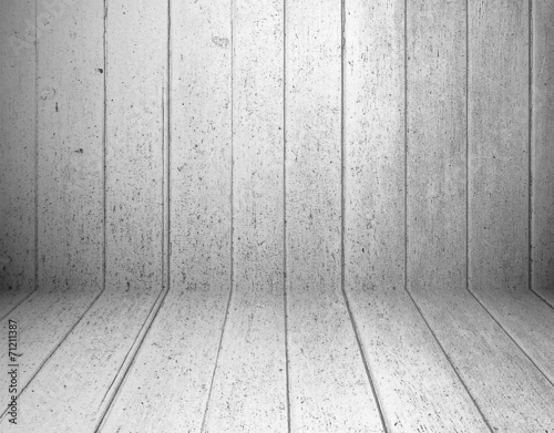 dirty white wood walls and floor for background