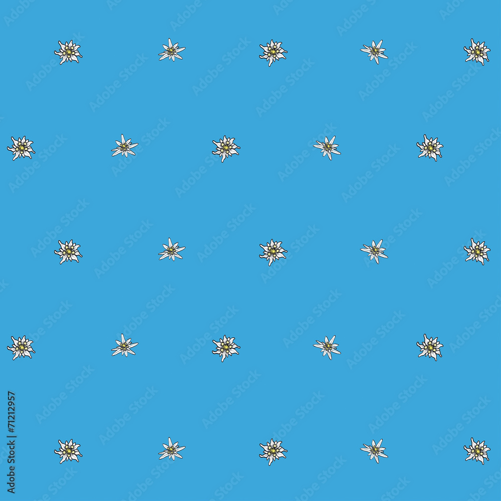Edelweiss Blue Background