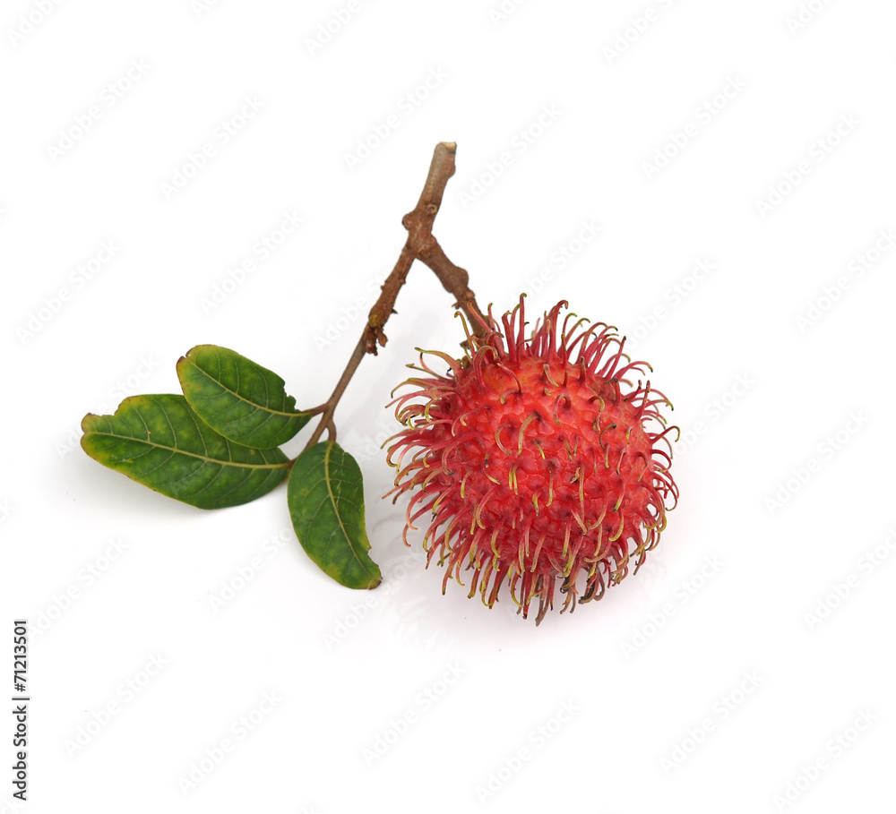 Obraz premium Fresh rambutan.