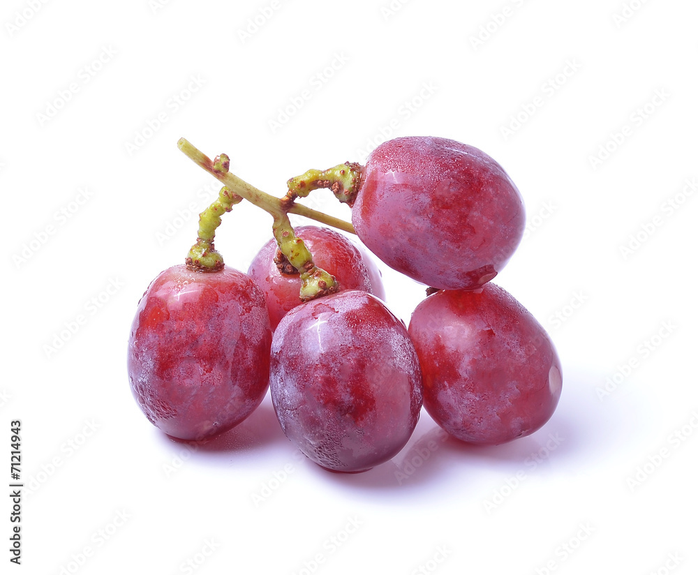 Obraz premium Grape Isolated On White Background