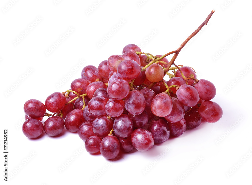 Fototapeta premium Grape Isolated On White Background