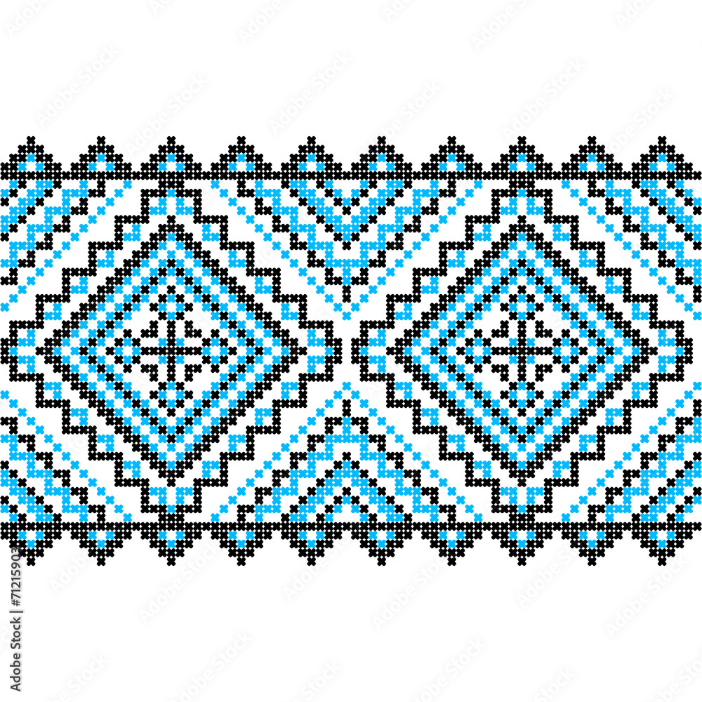 Embroidery. Ukrainian national ornament Embroidery. Ukrainian national ornament