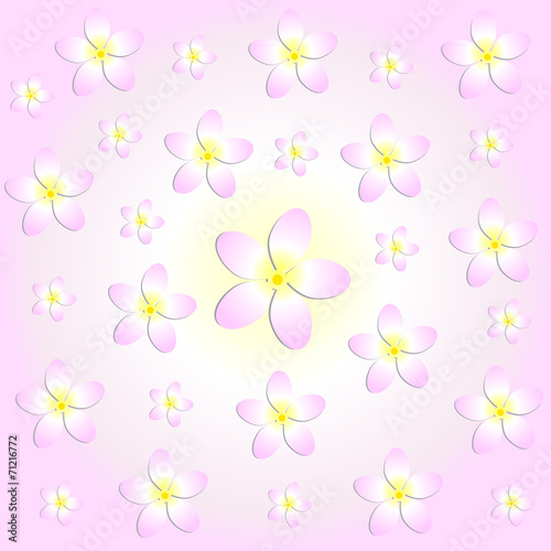 Beautiful seamless floral background