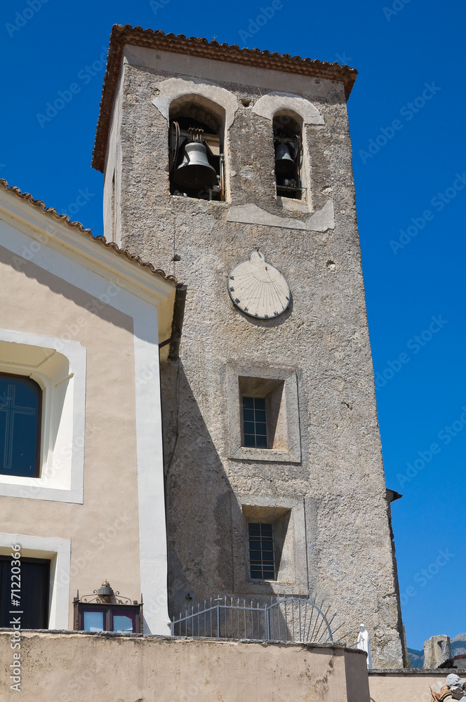 Mother Church of Morano Calabro. Calabria. Italy.