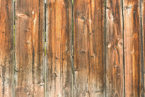 Old Wood Board Fence Texture Close Up