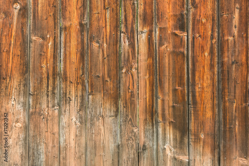 Wood Board Fence Texture Close Up