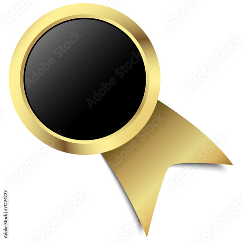button with banner template