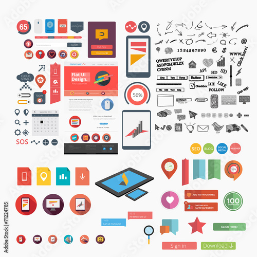 Huge collection of web graphics