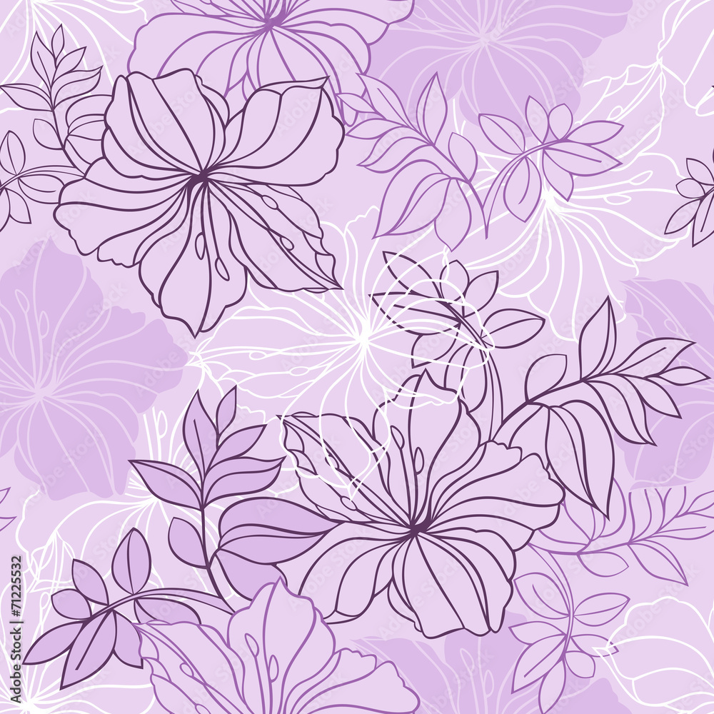 Seamless floral pattern Seamless floral pattern