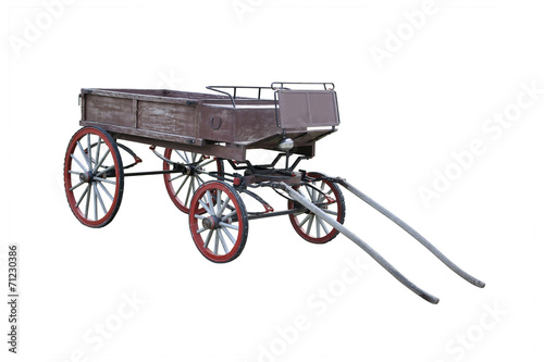 Wooden carriage photo