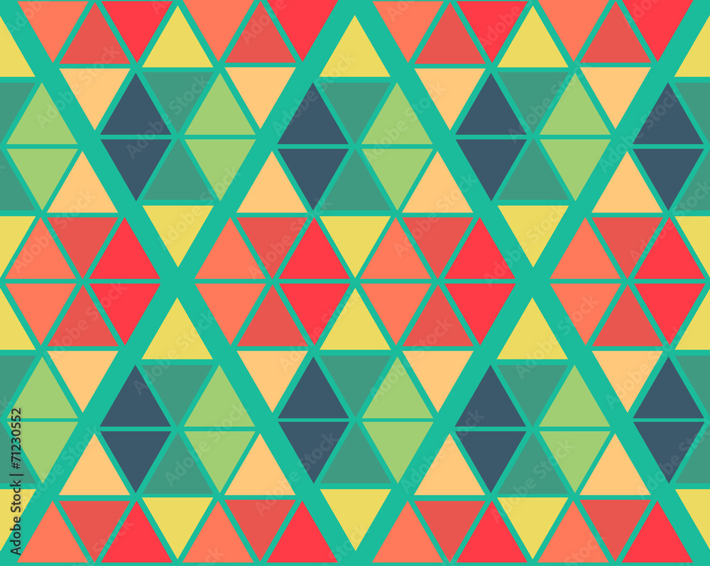 geometric green yellow blue red color  pattern background